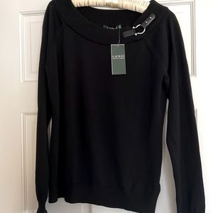 Chic Ralph Lauren back sweater